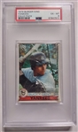 1979 Burger King Yankees Cello Pack PSA 6 (Bucky Dent on top)