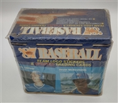 1987 Fleer Baseball Complete Base Set and Update Set in Tins (Glossy Cards Factory Sealed)
