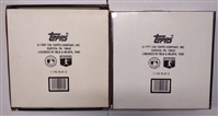 1992 Topps Stadium Club Jack Murphy Stadium TWO COMPLETE SETS, one factory sealed, one open)