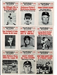 Lot of 18 1961 Nu Card Scoops w/ HOF Joe DiMaggio, Willie Mays, Ty Cobb and More