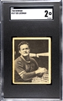 1948 Bowman Sid Luckman SGC 2 HOF