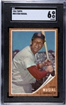 1962 Topps Stan Musial #50 SGC 6 EX-MT