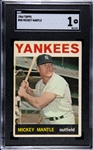 1964 Topps Mickey Mantle #50 SGC 1