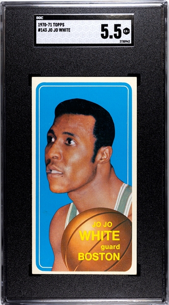1970-71 Topps Basketball Jo Jo White Rookie #143 SGC 5.5