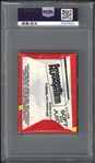 1978 Topps Baseball Unopened Wax Pack PSA 7