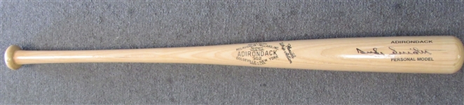 Duke Snider Signed Adirondak Baseball Bat JSA Certified