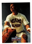 1991 Pro Line Portraits Dan Marino Autographed Card
