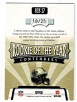 2006 Playoff Contenders Marques Colston Rookie of the Year Contenders #ROY-17 Autograph 10/25
