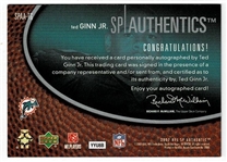 2007 SP Authentics Autograph Ted Ginn, Jr. #SPAA-TG
