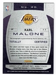 2013-14 Totally Certified Signatures Silver Karl Malone 