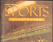 Sports Illustrated Inaugural Issue August 16, 1954 Newsstand (Cards Included)
