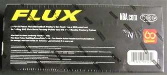 2020-21 Panini Flux Basketball Factory Sealed Complete Set