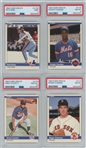 1984 Fleer Update Complete Set with Kirby Puckett PSA 10