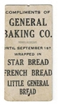 1915 General Baking D303 Larry Doyle New York Giants POOR