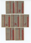 1957 Topps lot of 39 cards including HOF Minnie Minoso and 6 mid-series high numbers 287-326 (LOW GRADE)