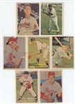 1957 Topps lot of 39 cards including HOF Minnie Minoso and 6 mid-series high numbers 287-326 (LOW GRADE)