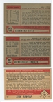 1953 Bowman George Kell #61, 1954 Bowman George Strickland #36, and 1954 Bowman Cliff Chambers #126 lot of 3 mid-grade cards VG-EX
