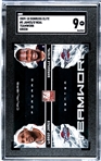 2009 Donruss Elite Teamwork Combos Green SGC 9 LeBron James/Shaquille ONeal #5