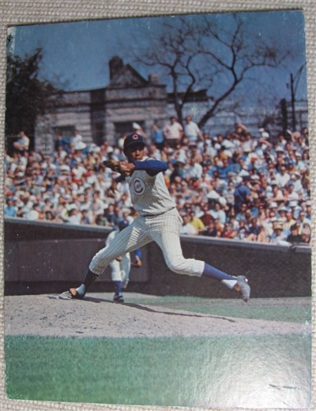 1971 Arena Card Fergie Jenkins 11" X 14"
