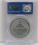 1988 Topps Coins #53 Mike Schmidt PSA 10 Gem Mint