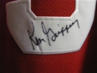 Ken Griffey Sr. Majestic Autographed Cincinnati Reds Jersey JSA Certified Size L