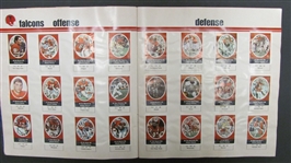 NFL Action '72 NFL 56 Page Stamp Album Complete with All Stamps (GREAT CONDITION)
