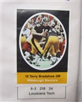 NFL Action '72 NFL 56 Page Stamp Album Complete with All Stamps (GREAT CONDITION)