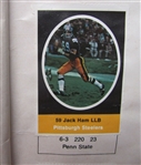 NFL Action '72 NFL 56 Page Stamp Album Complete with All Stamps (GREAT CONDITION)