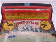 1920s Great American Game Tin Baseball Game