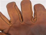 Leon Goose Goslin Model Leather Fielders Glove - 1930s Vintage