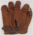 Leon Goose Goslin Model Leather Fielders Glove - 1930s Vintage