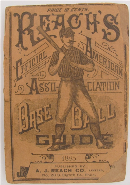 1885 Reachs Official American Association Baseball Guide