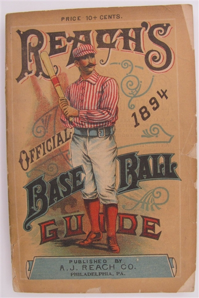 1894 Reachs Official Baseball Guide