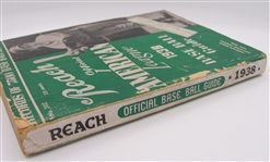 1938 Reach's Official American League Baseball Guide Charlie Gehringer Cover