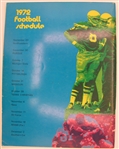 1972 Notre Dame Fighting Irish Football Guide