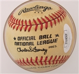 Robin Roberts Autographed Charles Feeney National League Baseball JSA Certified 