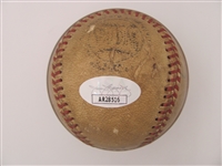 Robin Roberts and Gene Mauch Autographed Baseball JSA Certified