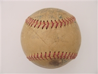 1959 Philadelphia Phillies Team Autographed Ball including Richie Ashburn and 12 other signatures JSA Full Letter Certified