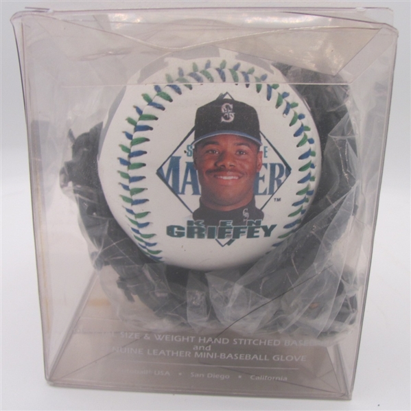 Ken Griffey Jr. Fotoball and Glove