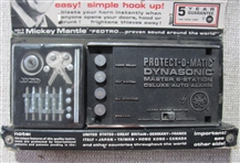 Mickey Mantle Dynasonic Protect-O-Matic Auto Alarm System