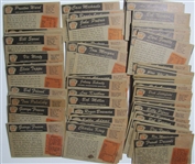 Lot of 105 1955 Bowman Baseball Cards #9-291