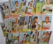 Lot of 57 1954 Bowman Baseball Cards #2-215