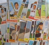 Lot of 57 1954 Bowman Baseball Cards #2-215
