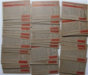Lot of 57 1954 Bowman Baseball Cards #2-215