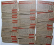 Lot of 57 1954 Bowman Baseball Cards #2-215