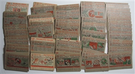 Lot of 175 1956 Topps Baseball Cards #2-340