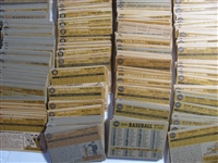 Lot of 480 1960 Topps Baseball Cards #3-493