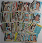 Lot of 650 1966 Topps Baseball Cards #1-596