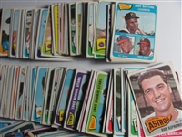 Lot of 605 1965 Topps Baseball Cards #1-596