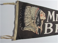 1950-60's Milwaukee Braves Pennant 30 Inches
